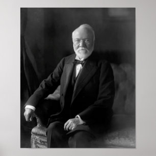 Poster Andrew Carnegie Portrait - 1905