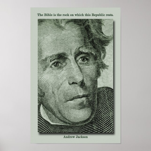 Poster Andrew Jackson (Frente)