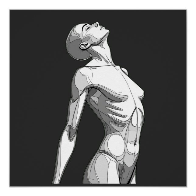 Pôster Android Anatomy - High-Definition Glossy Art Poste (Frente)