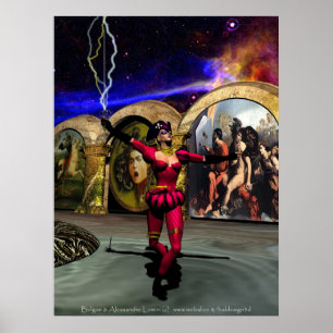 Poster ANDROID BALLET , Science Fiction