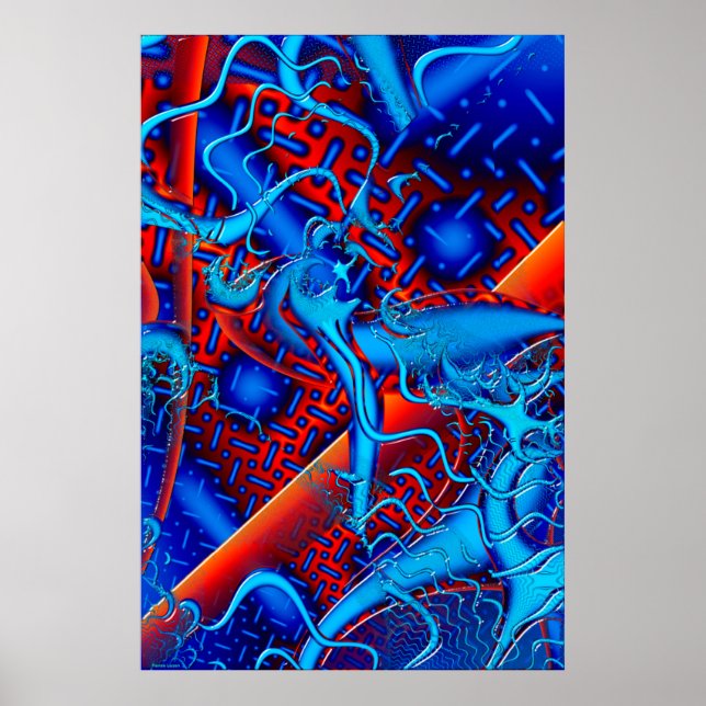 Poster Android Fusado (Frente)