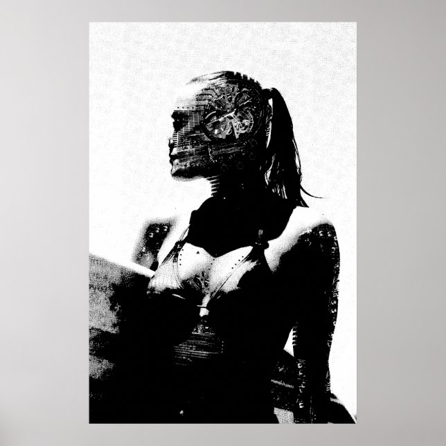 Pôster Androides Sonham com Surf? (Frente)