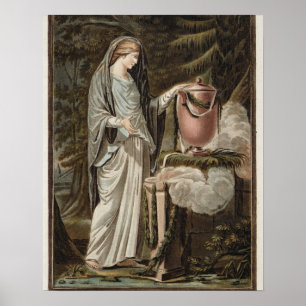 Pôster Andromache, traje para "Andromache" por Jean Racin