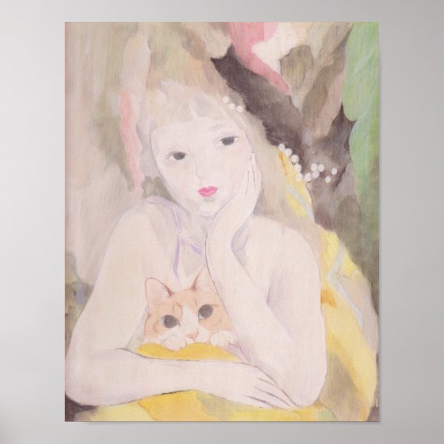 Poster Andromed et chat Marie Laurencin (Frente)