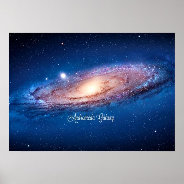 Poster Andromeda Galaxy (Frente)