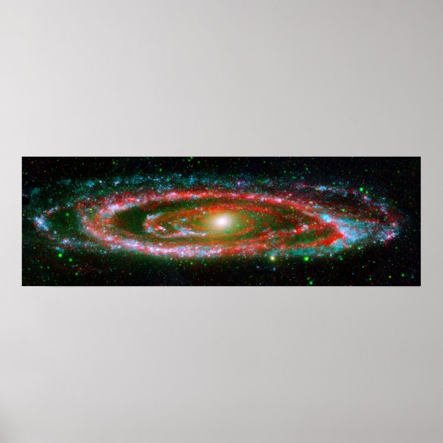 Pôster Andromeda Galaxy - Nasa Space Poster/Impressão (Frente)