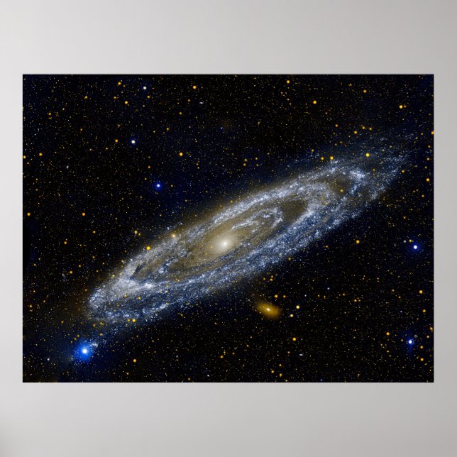 Poster Andromeda Galaxy Ultraviolet View, ZGOS (Frente)