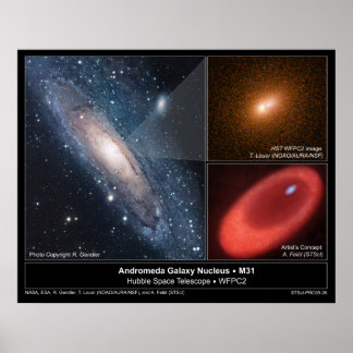 Poster AndromedaGalaxyNúcleo-M31-2005-26