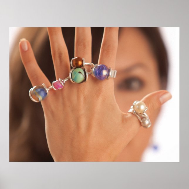 Poster Anéis! Cortado (Frente)