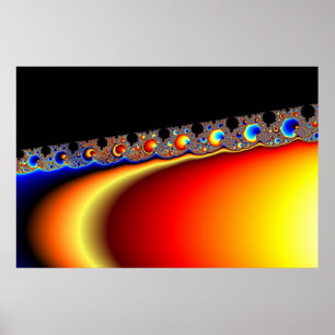 Pôster Anéis de Fractasian - Fractal