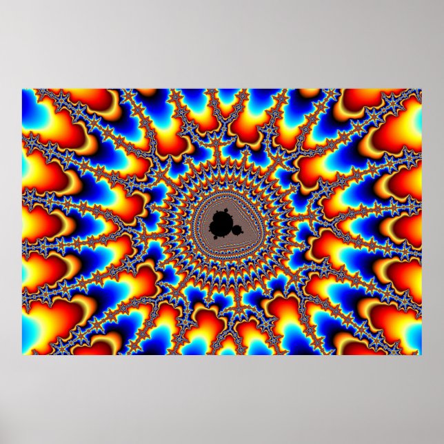 Pôster Anel de chamas (Frente)