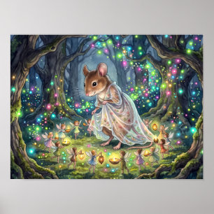 Poster Anel de Fadas da Floresta Encantada