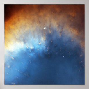 Pôster Anel de gás da nebulosa da hélice