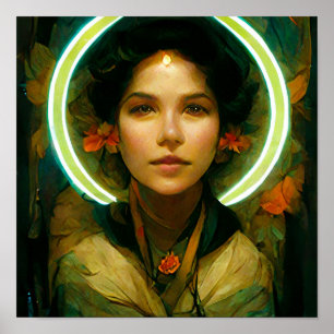 Poster Anel de Light Fantasy Sci-fi