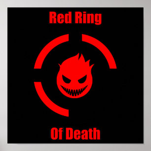 Pôster Anel Vermelho da Morte