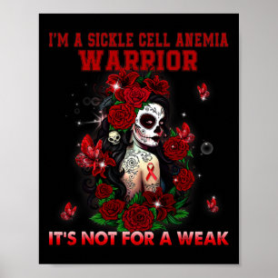 Poster Anemia das Células Falciformes Açúcar Borboleta Cr