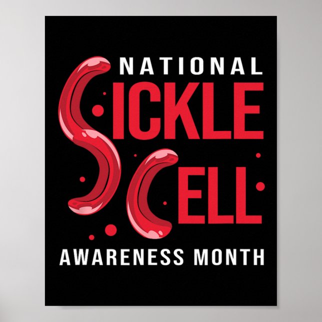 Poster Anemia das Células Falciformes Sensibilização Naci (Frente)