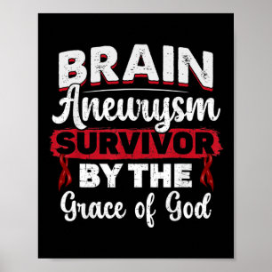 Poster Aneurismo Cerebral Sobrevivência Doença Médica Ane