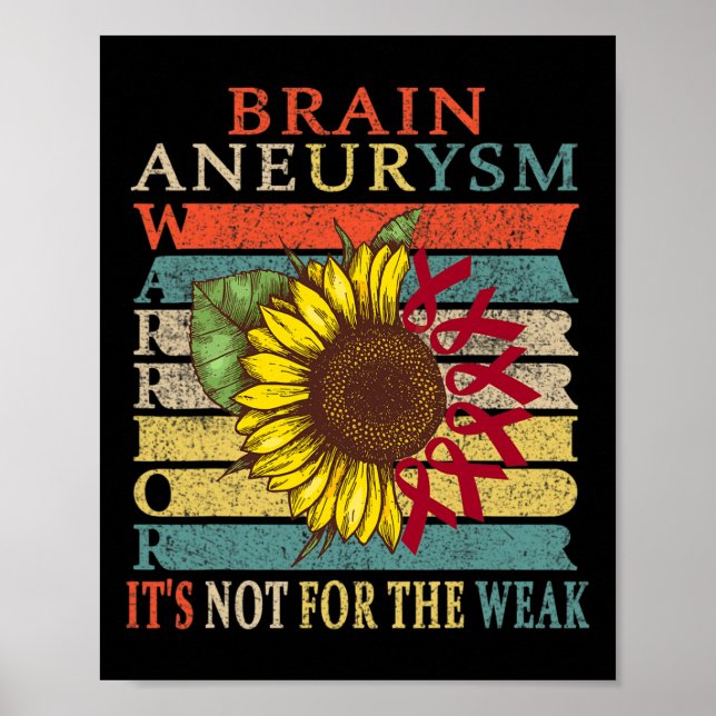 Poster Aneurysm Warrior 2 (Frente)