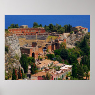 Pôster Anfiteatro 3 de Taormina