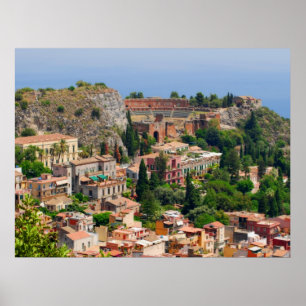 Pôster Anfiteatro 4 de Taormina