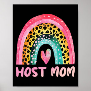 Poster Anfitriã Mãe Dia de as mães Arco-Íris Adora Engraç
