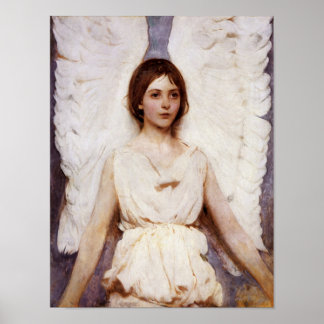 Pôster Angel, Abbott Handerson Thayer, Bela Arte