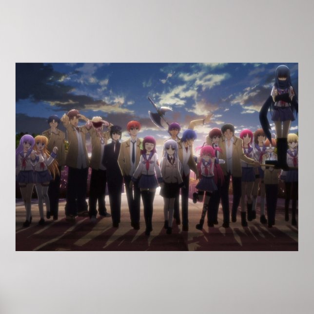 Poster Angel Beats Characters Angel Beats (Frente)