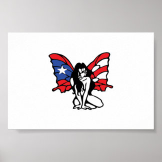 POSTER ANGEL BORICUA