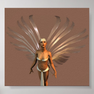 Poster Angel~branco