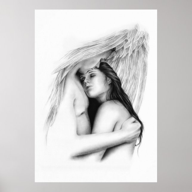 Poster Angel Casal Soulmate Love (Frente)