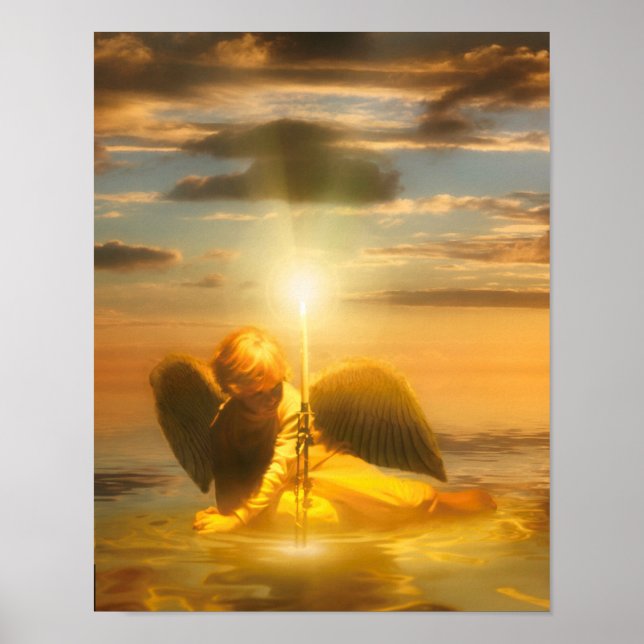 Poster Angel Child ILUMINA O MUNDO (Frente)