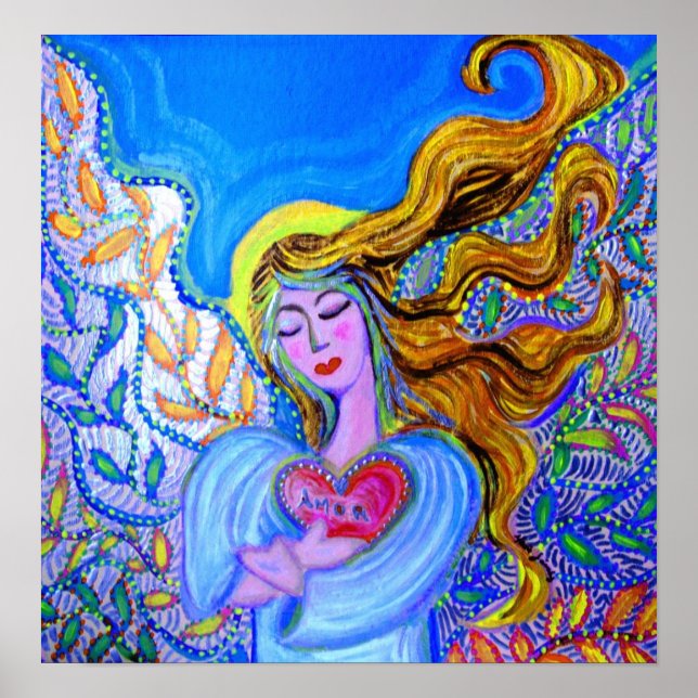 Pôster Angel de Amor (Frente)