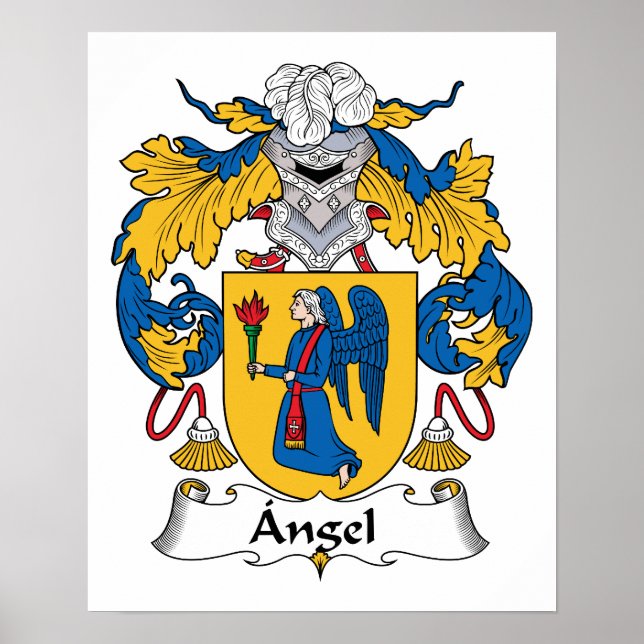 Pôster Angel Family Crest (Frente)