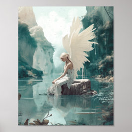 Poster Angel Fantasy Art