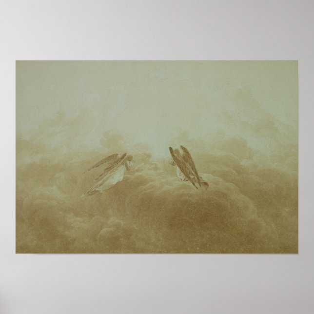 Pôster Angel in Prayer, c.1826-34 (Frente)