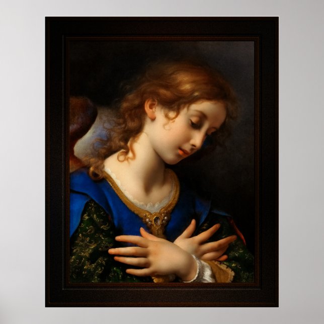 Poster Angel of the Annunciation by Carlo Dolci (Frente)