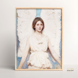 Poster Angel Painting Abbott Handerson Thayer Retrato