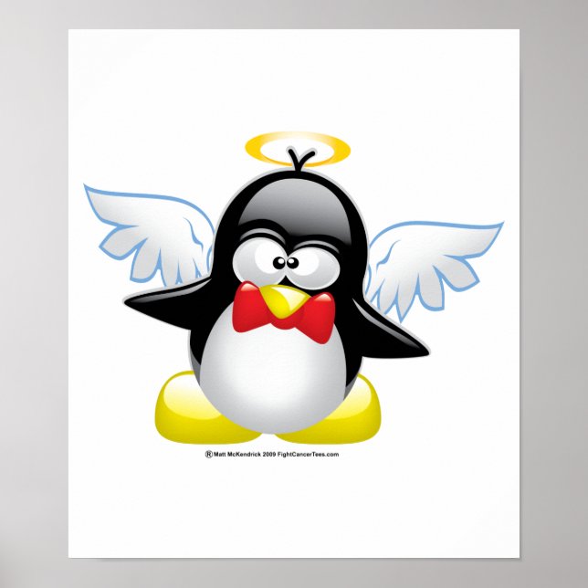 Poster Angel Penguin (Frente)