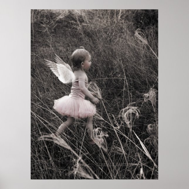 Poster 'Angel Ready For Flight' (Frente)