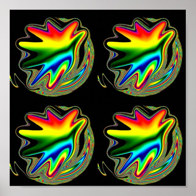 Poster Angel Trails art (Frente)