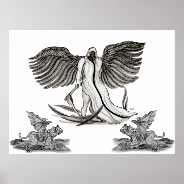 Pôster Angel Uriel (Frente)