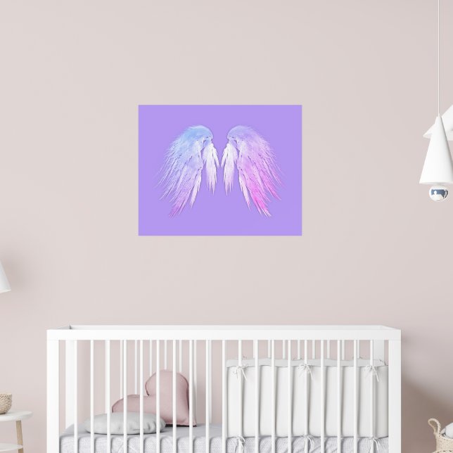 Poster ANGEL WINGS Fairy Purple (Berçário 2)