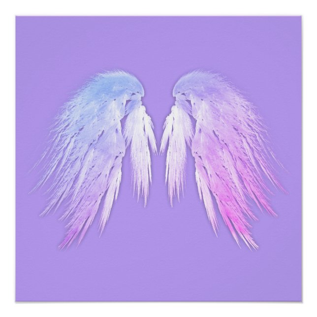 Pôster ANGEL WINGS Fairy Purple (Frente)