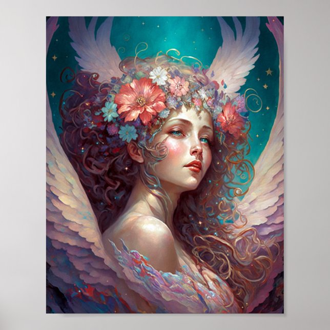 Poster Angel Wings Fantasy Art (Frente)