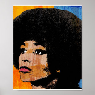 POSTER ANGELA DAVIS (COR)