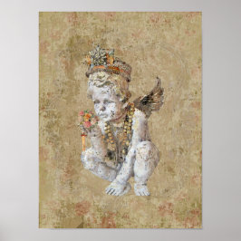 Pôster Angelik 16x12 / OPÇÕES DE CANVAS e TAMANHO -