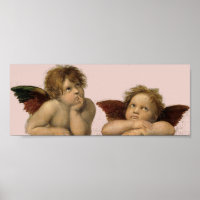 Angels anjo Raffael - Madonna Sixtina Raphael -