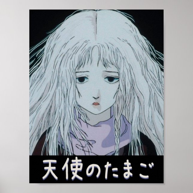 Poster Angels Egg Art 02 Angels Ovo em Japonês (Frente)