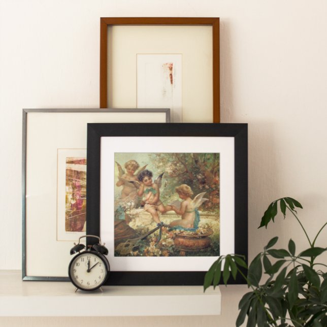 Pôster Angels músicos por Hans Zatzka, Belas Artes Vitori (Criador carregado)